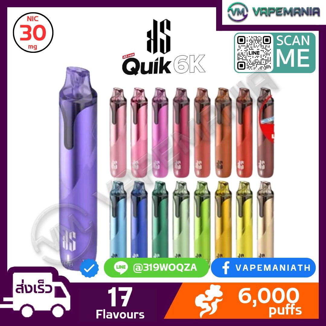 KS Quik 6000 Puffs Disposable Pod
