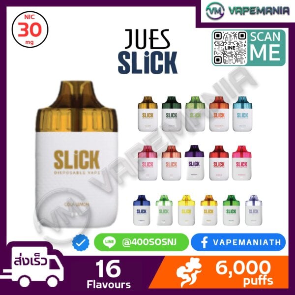 Jues Slick 6000 Puffs Disposable Pod