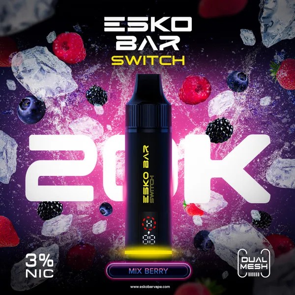Esko Bar 20k Switch Starter Kit กลิ่น (1) Esko Bar 20k Switch Starter Kit กลิ่น (1)