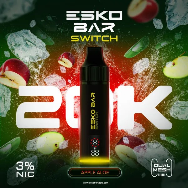 Esko Bar 20k Switch Starter Kit กลิ่น (3) Esko Bar 20k Switch Starter Kit กลิ่น (3)