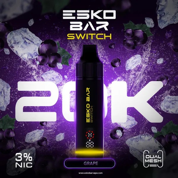 Esko Bar 20k Switch Starter Kit กลิ่น (7) Esko Bar 20k Switch Starter Kit กลิ่น (7)