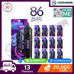 86 BAR 20000 PUFFS Disposable Pod